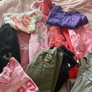 True Religion and Polo Ralph Lauren A&F Clothing Bundle